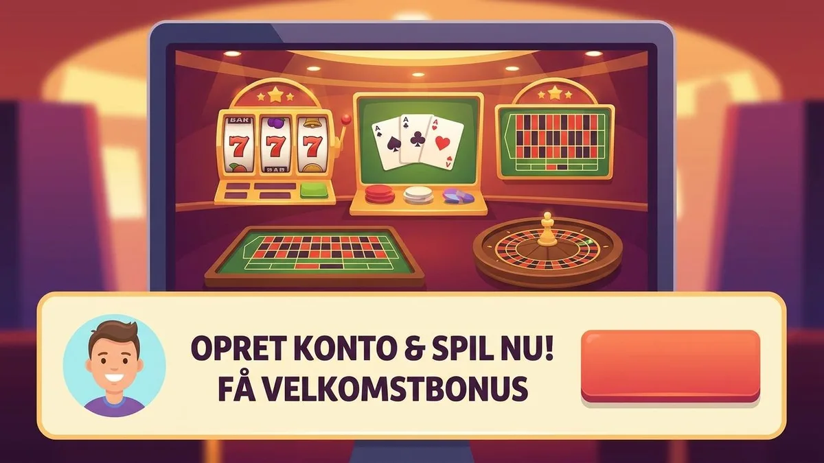 Opret konto med bonus